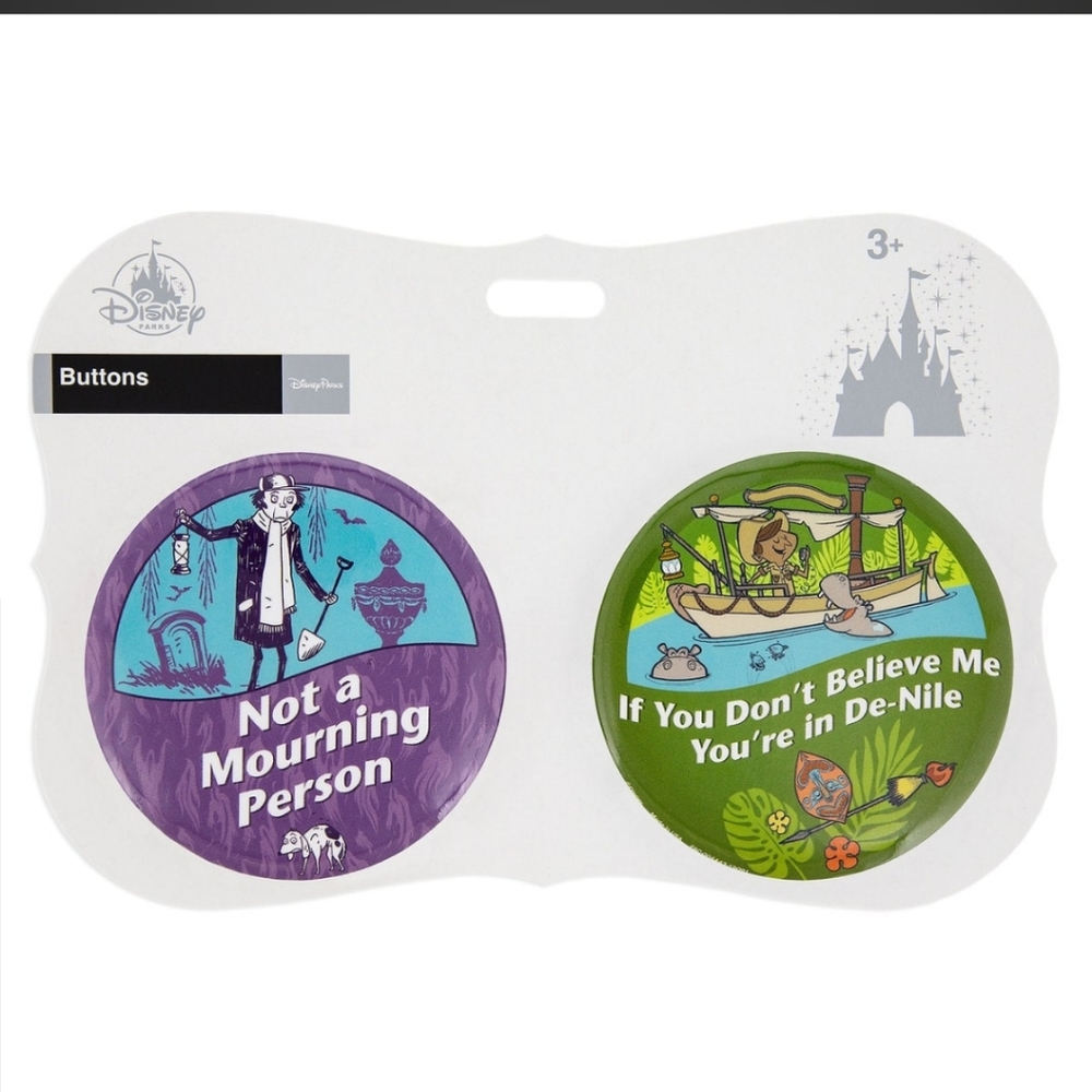 Disney Parks Souvenir Buttons/Pins
